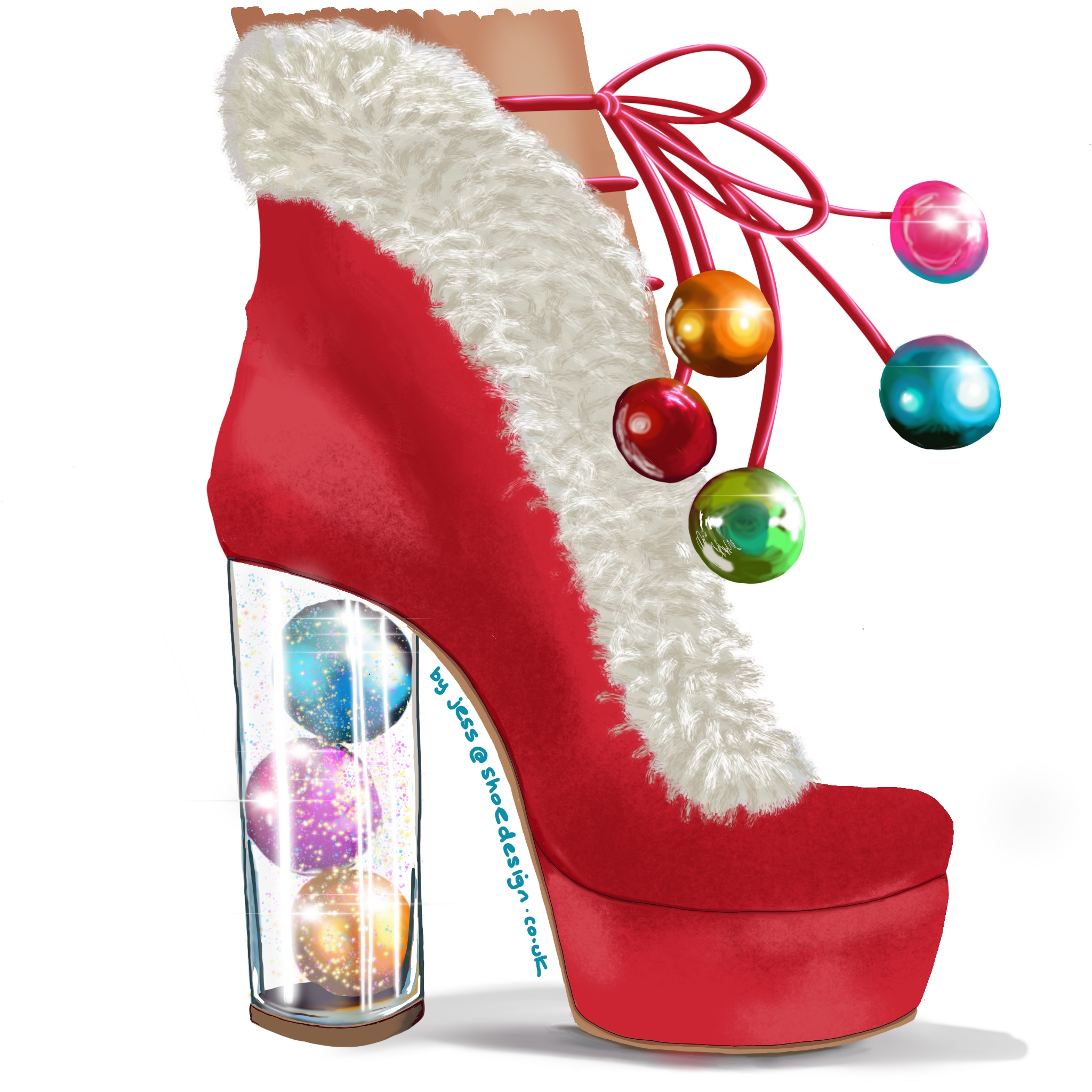 Footwear Designer Shoe Designer UK Womens Fantasy Christmas