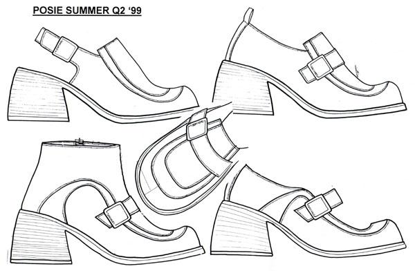 Image of kids shoes design