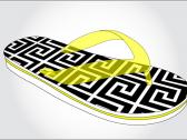 Image of an EVA flip flop design